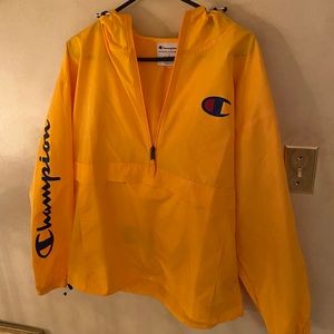 YELLOW CHAMPION WINDBREAKER